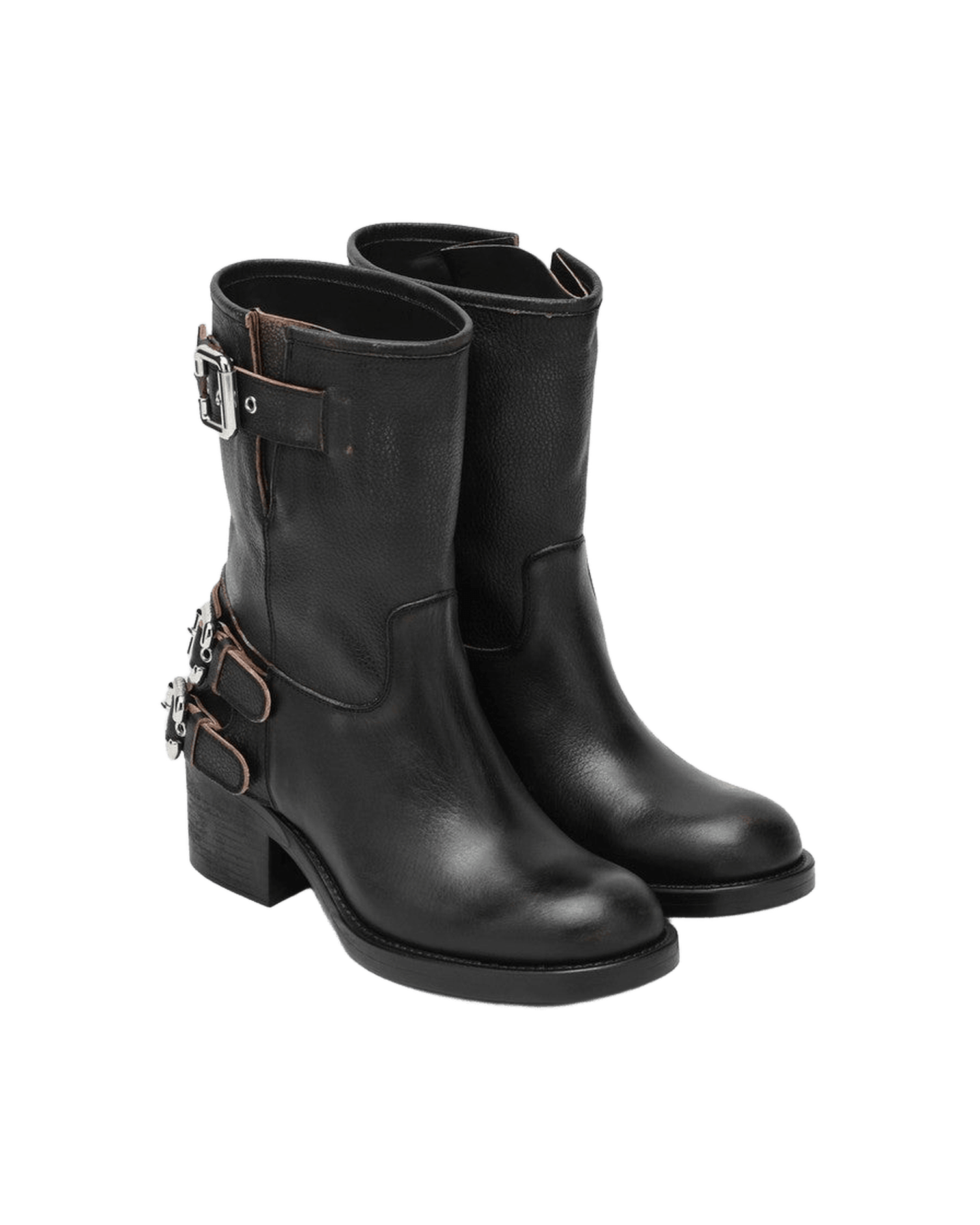 Chloé Black Dakota Biker Style Boots Glam Steals
