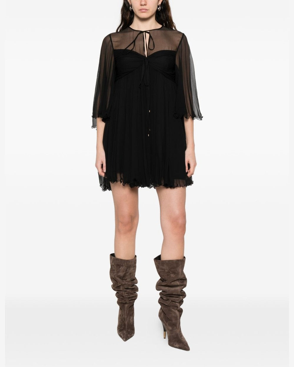 Chloé Black Dress Dresses