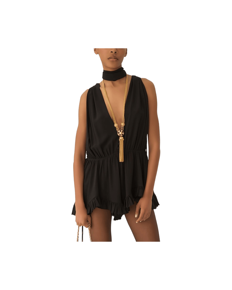 Chloé Black Dress Glam Steals