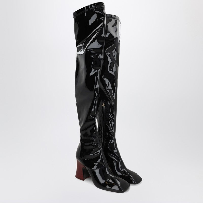 Chloé Black Janis Over The Knee Boots Glam Steals