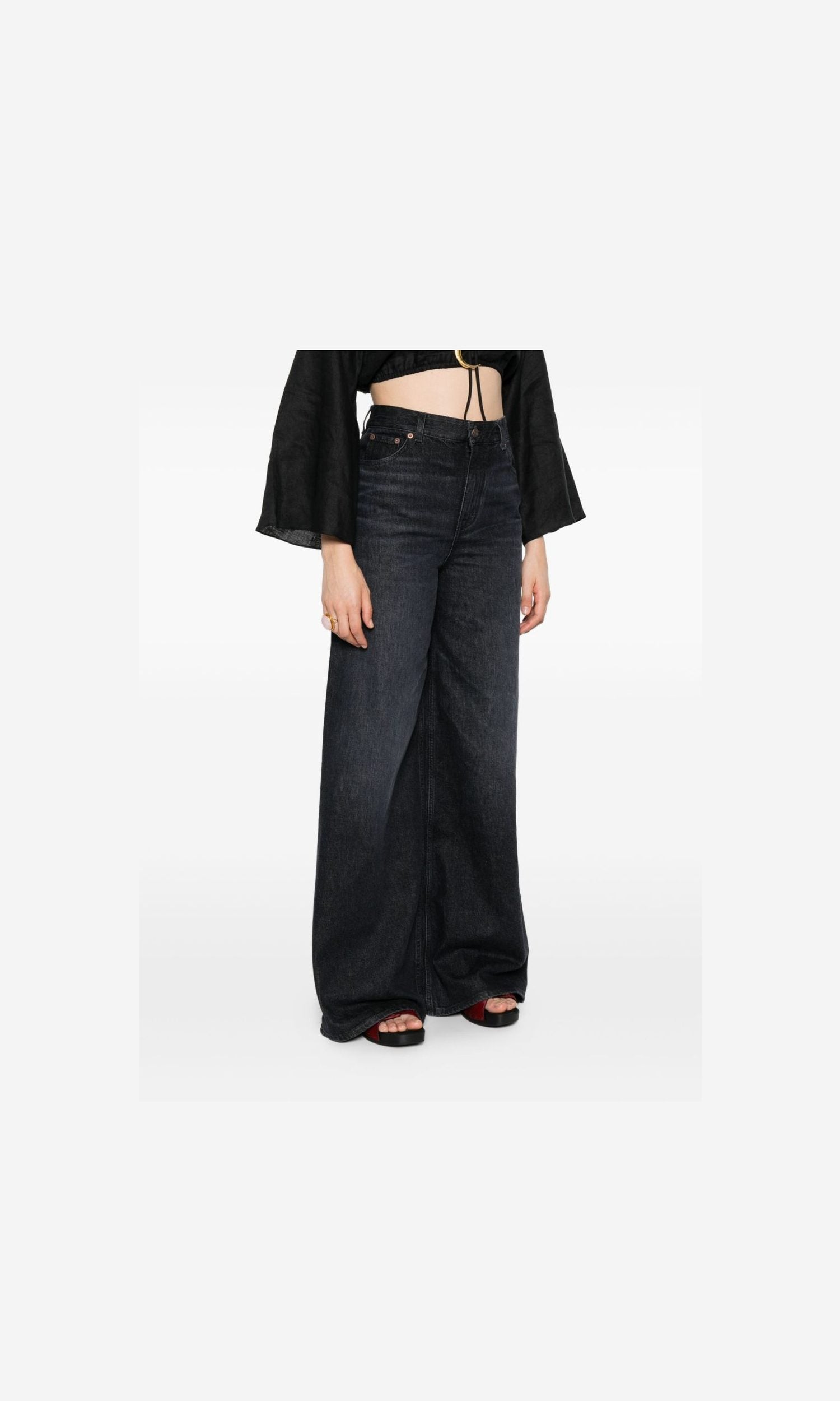 Chloé Black Jeans Glam Steals