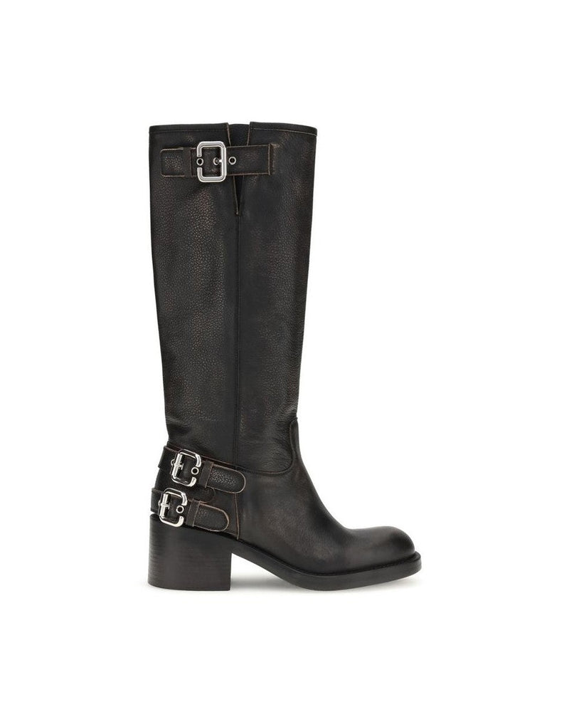 Chloé Black Lace Up Boots Glam Steals