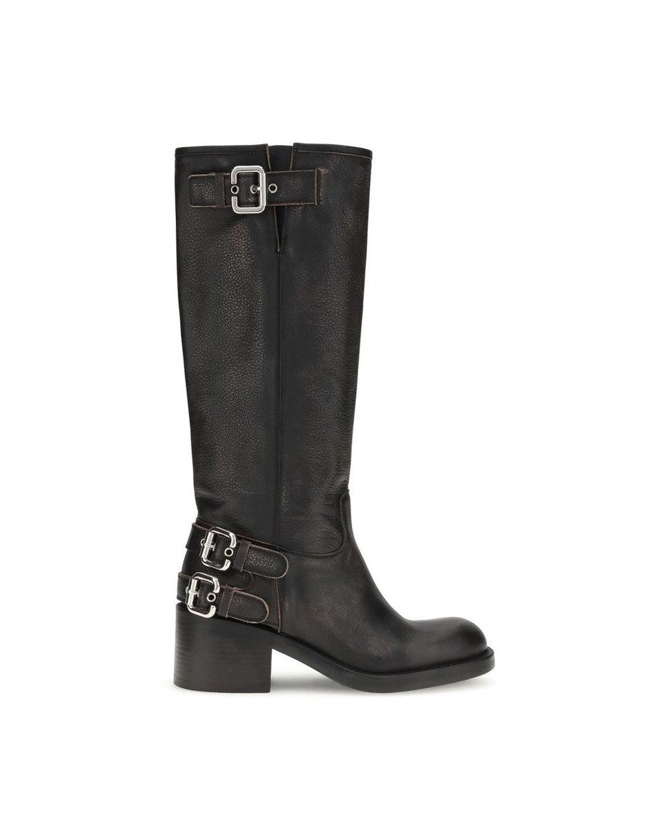 Chloé Black Lace Up Boots Glam Steals