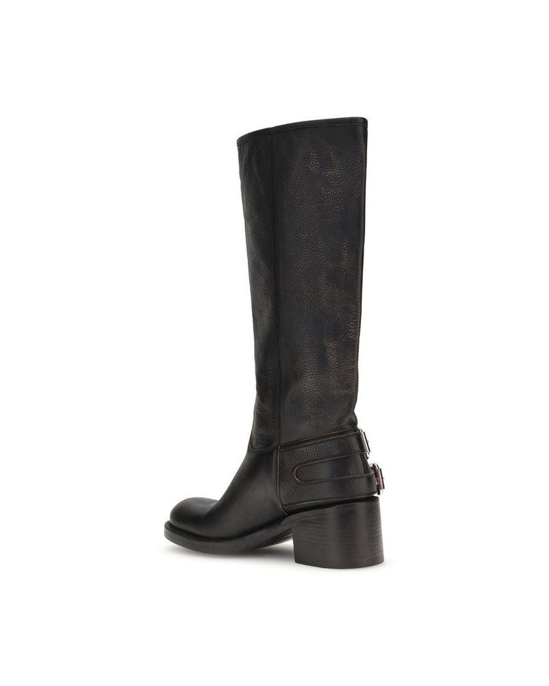 Chloé Black Lace Up Boots Glam Steals