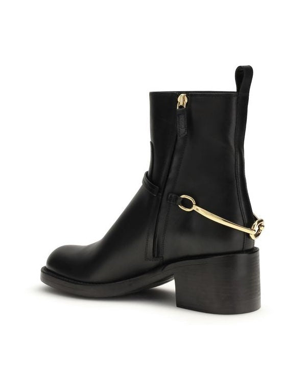 Chloé Black Lamb Ovis Aries Aries Ankle Boots Glam Steals