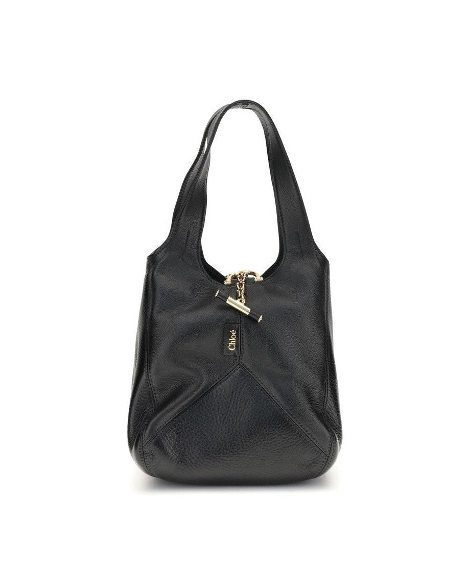 Chloé Black Leather Buffalo Shoulder Bag Glam Steals