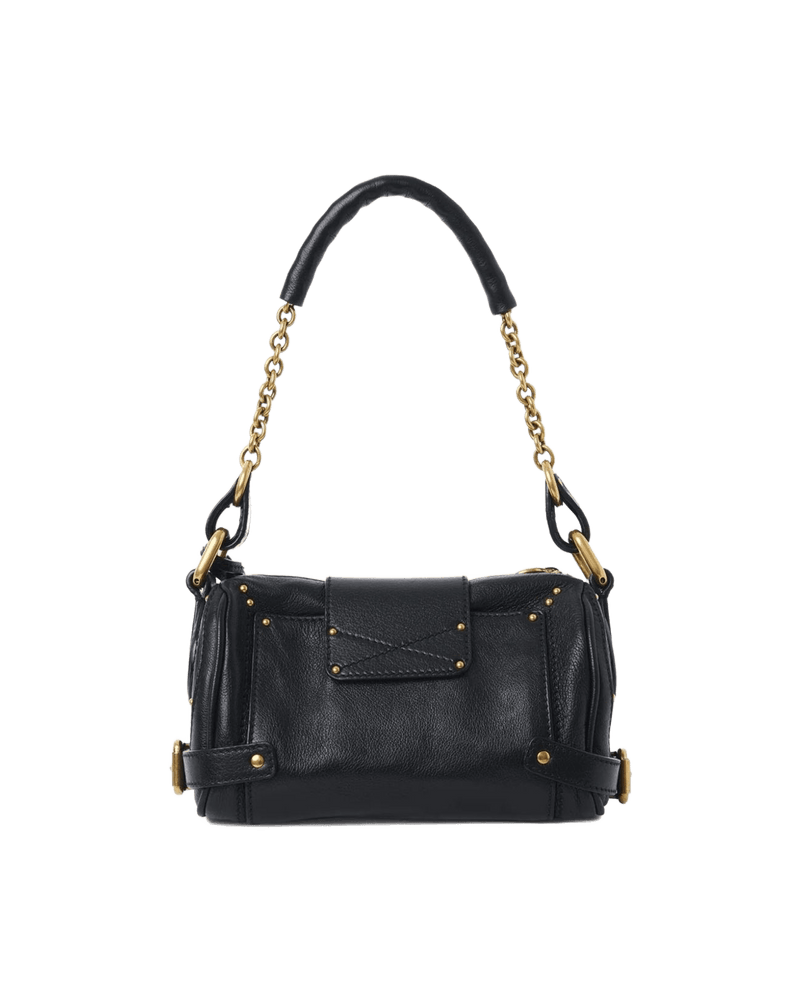 Chloé Black Leather Paddington Shoulder Bag Glam Steals