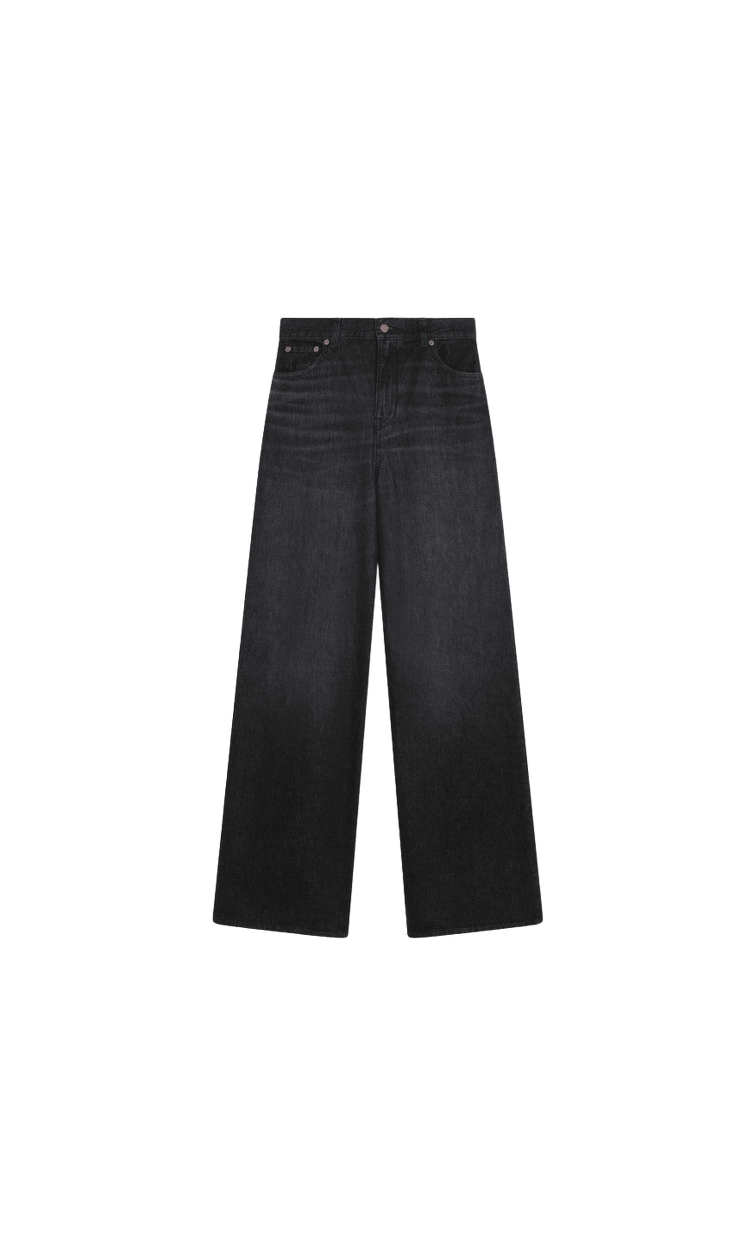 Chloé Black Loose Washed Jeans Glam Steals