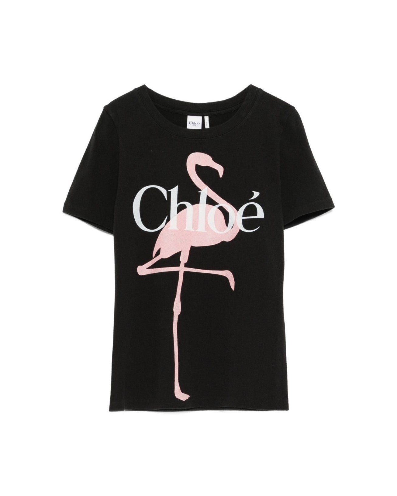 Chloé Black Polo T-Shirt T-Shirts