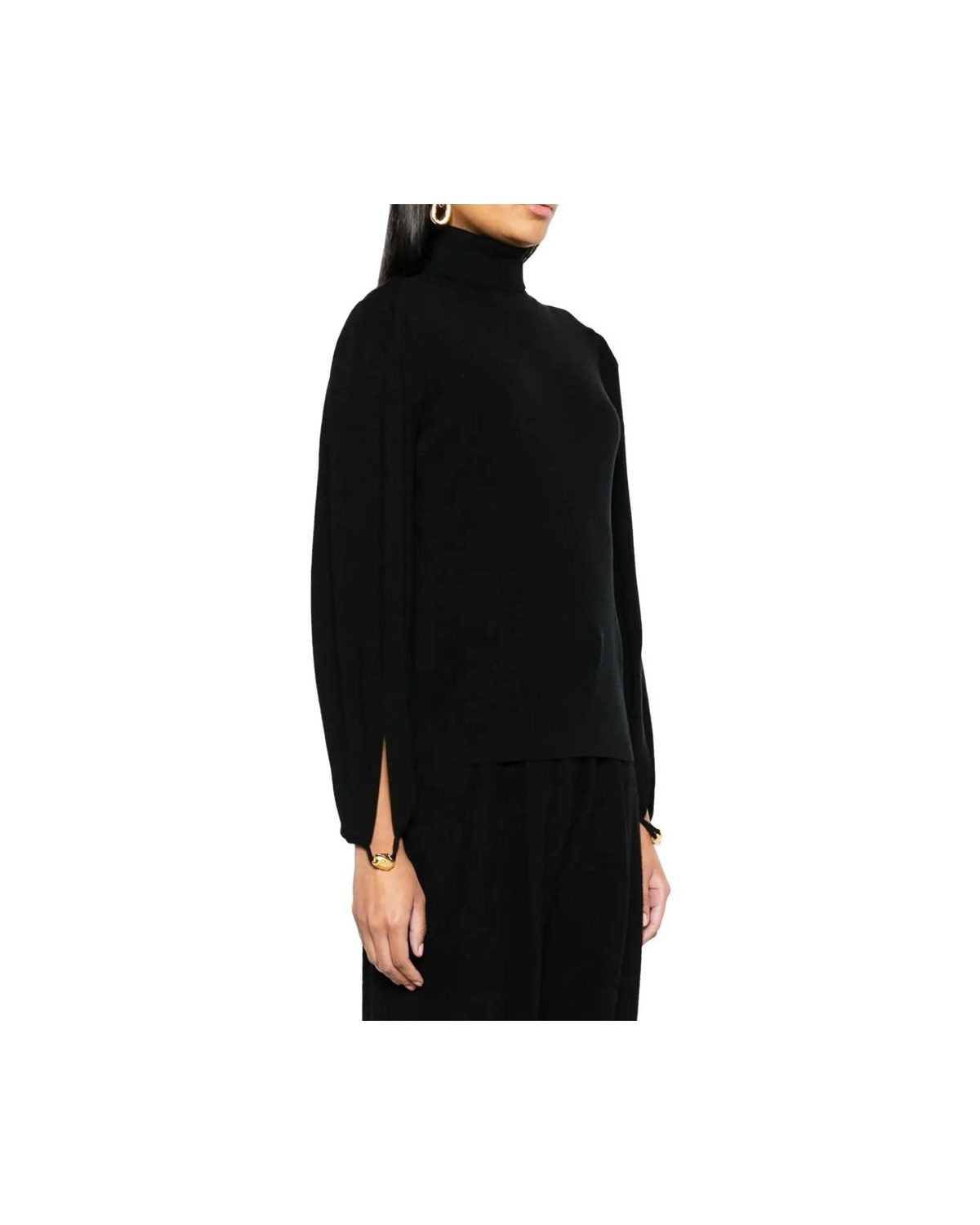 Chloé Black Polyamide Sweatshirt Glam Steals