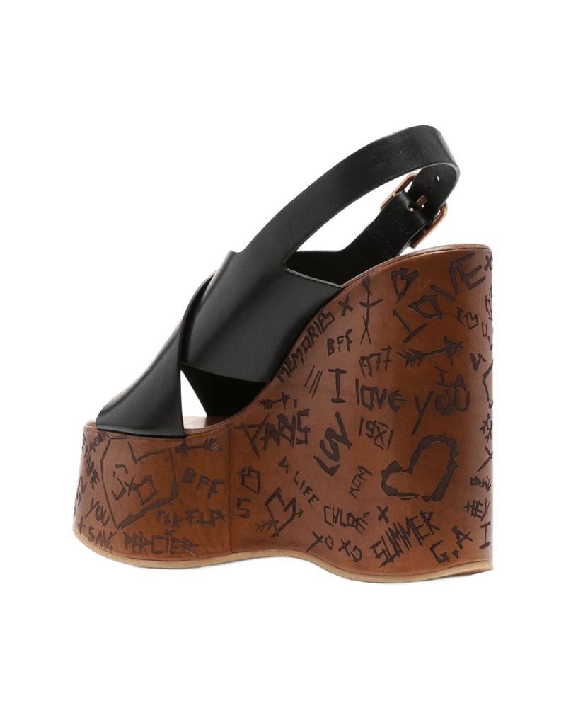 Chloé Black Sandals Glam Steals