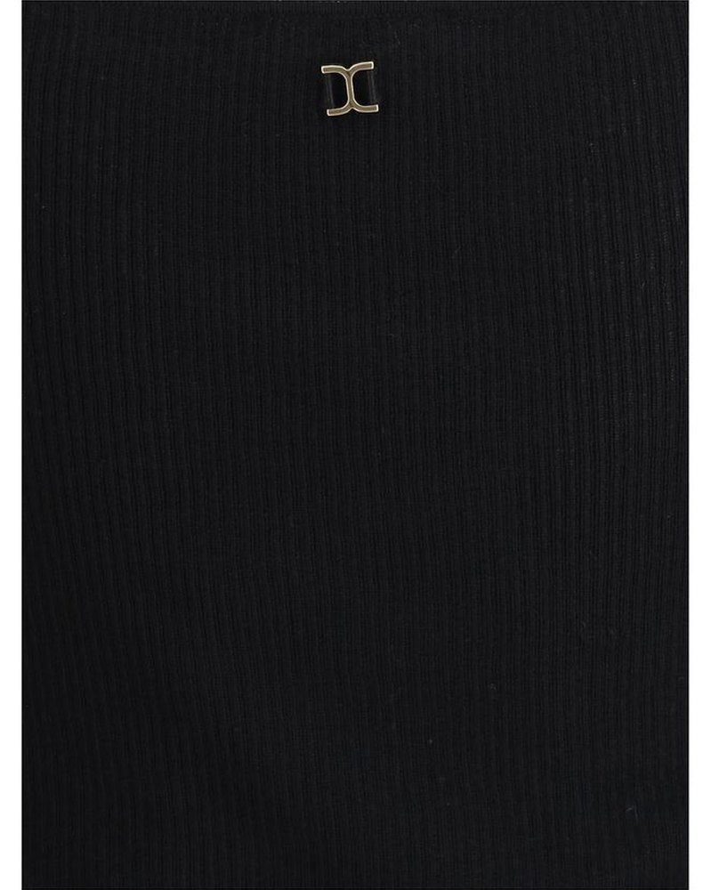 Chloé Black Wool Top Glam Steals