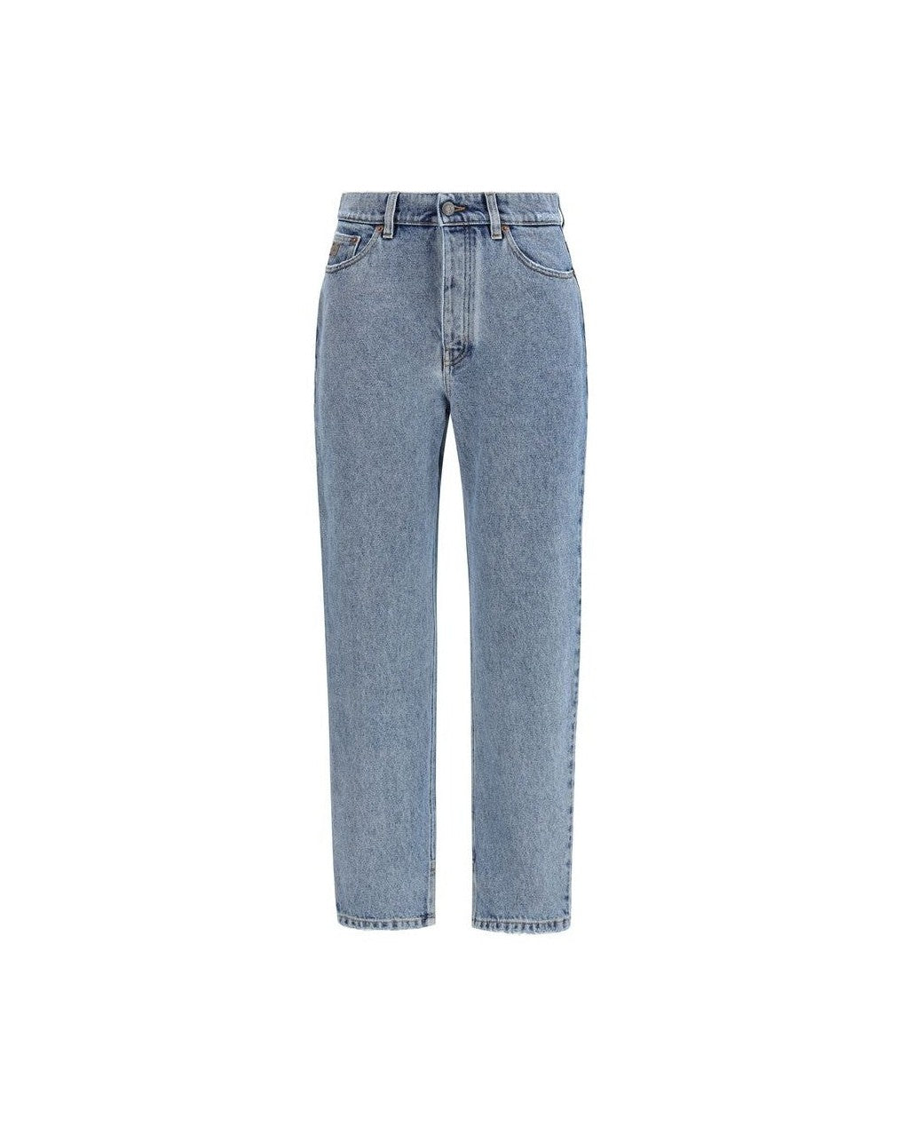Chloé Blue Cotton Tapered Jeans Glam Steals