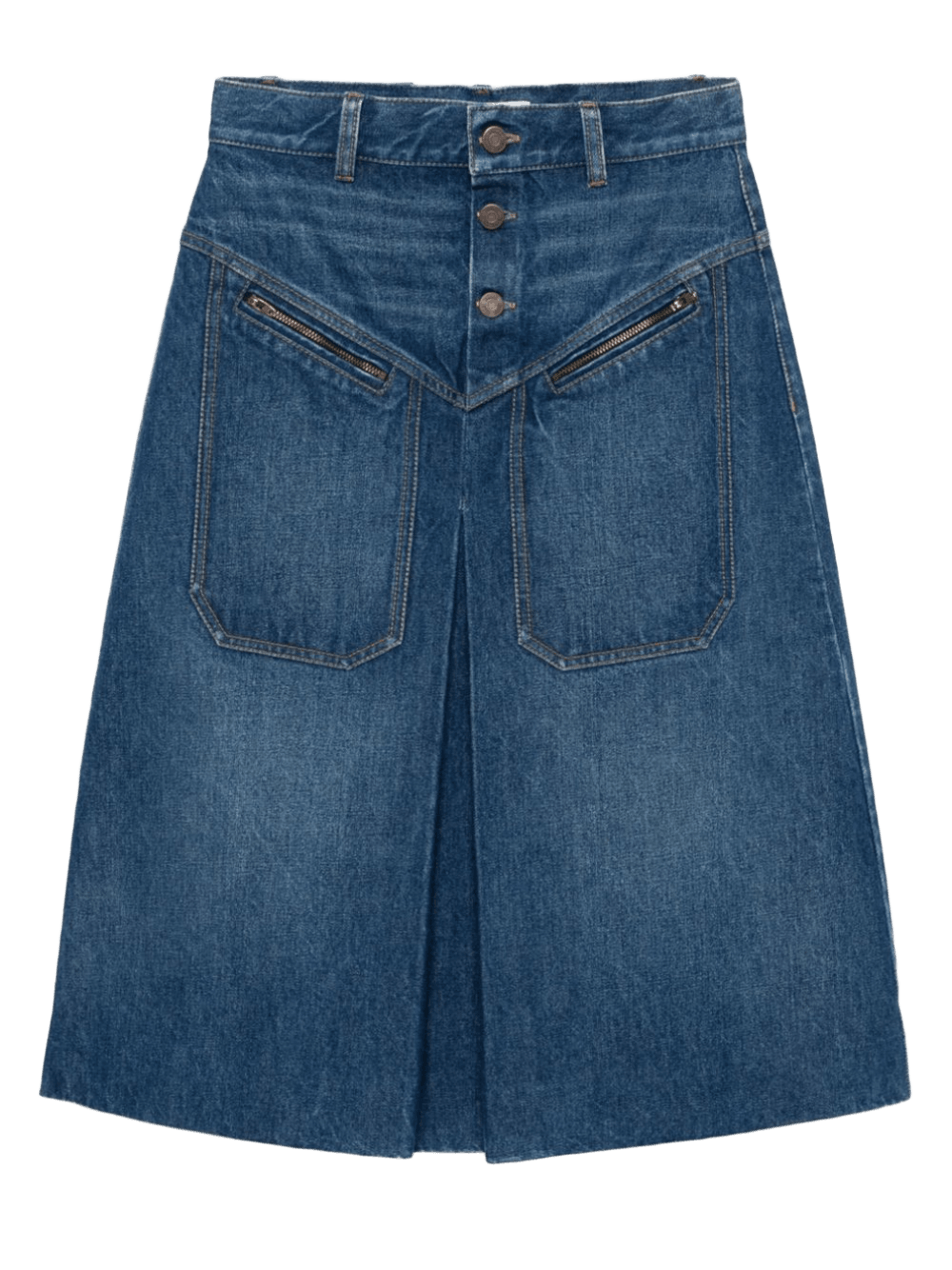 Chloé Blue Skirt Glam Steals