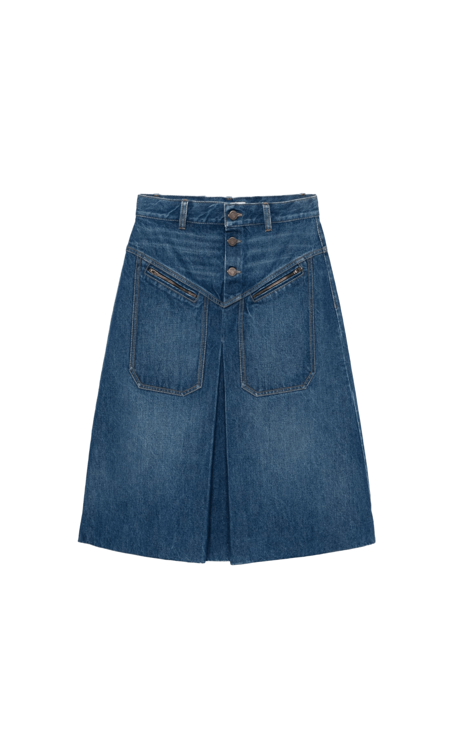 Chloé Blue Skirt Glam Steals
