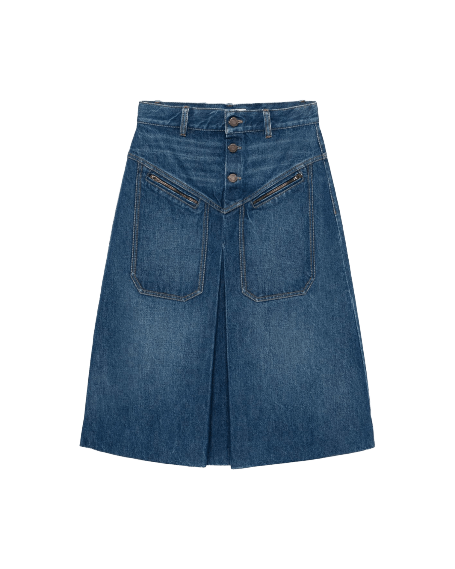 Chloé Blue Skirt Glam Steals