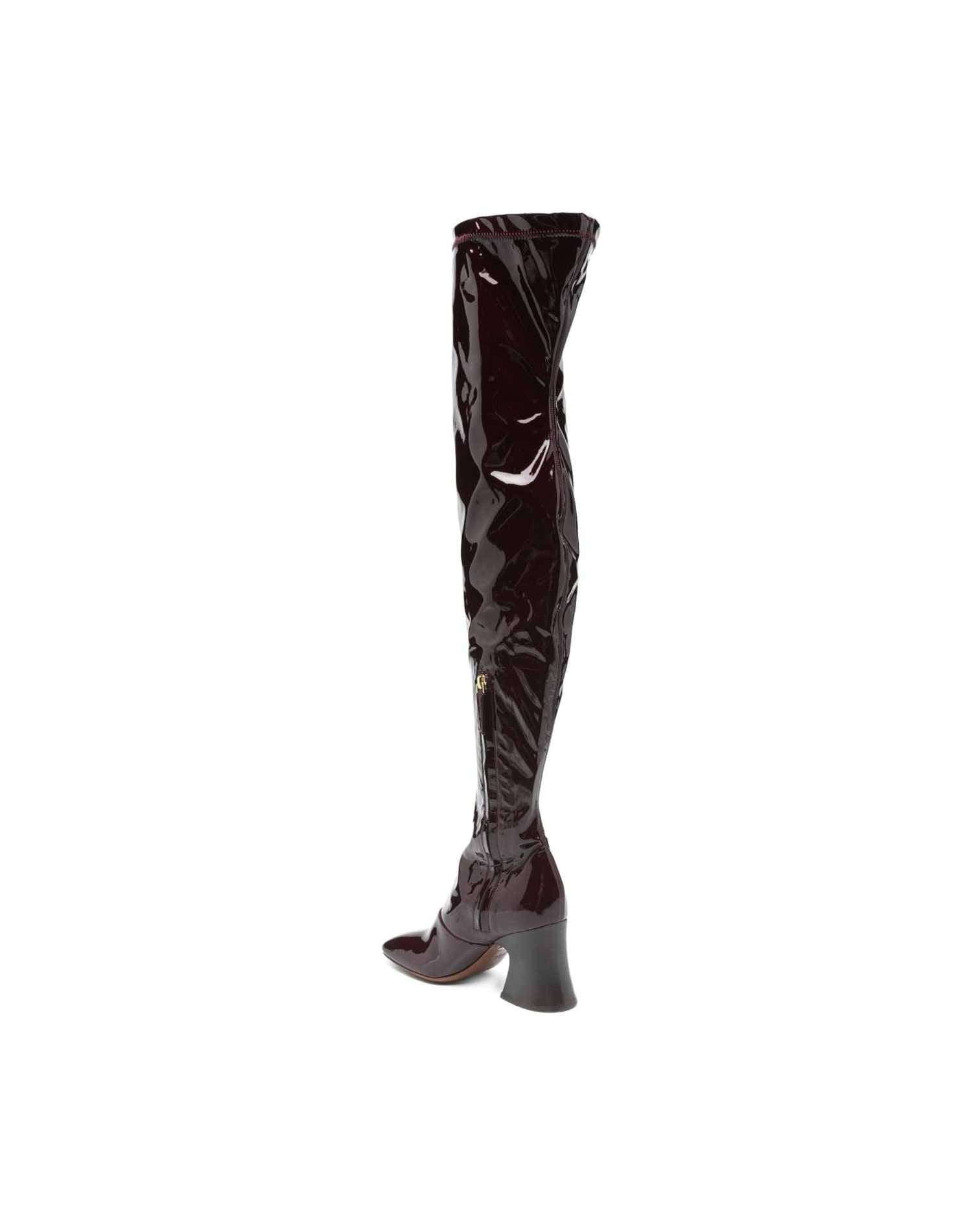 Chloé Boots Bordeaux Glam Steals