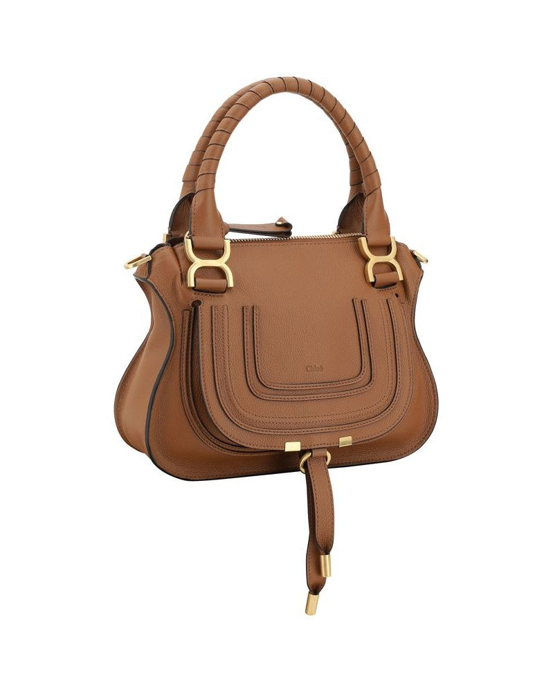 Chloé Brown Calf Leather Bos Taurus Shoulder Bag Glam Steals
