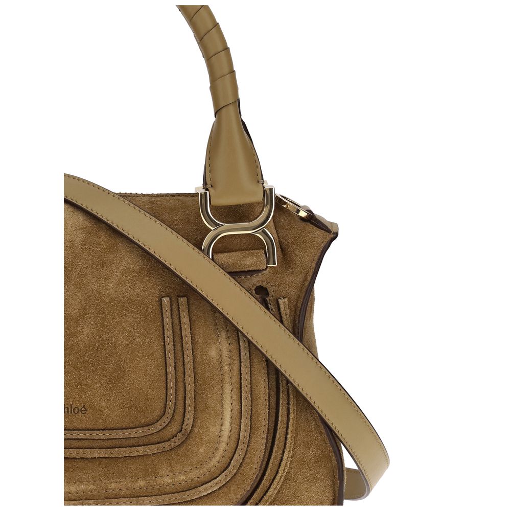 Chloé Brown Calf Leather Bos Taurus Shoulder Bag Glam Steals