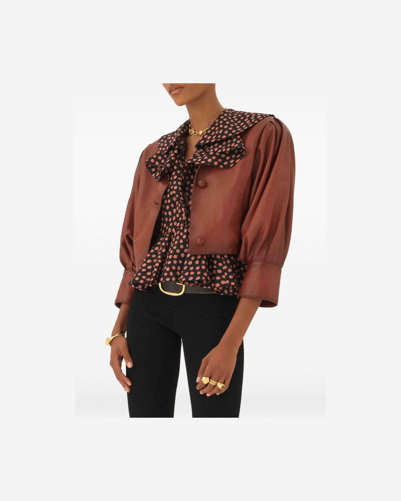 Chloé Brown Jacket Glam Steals