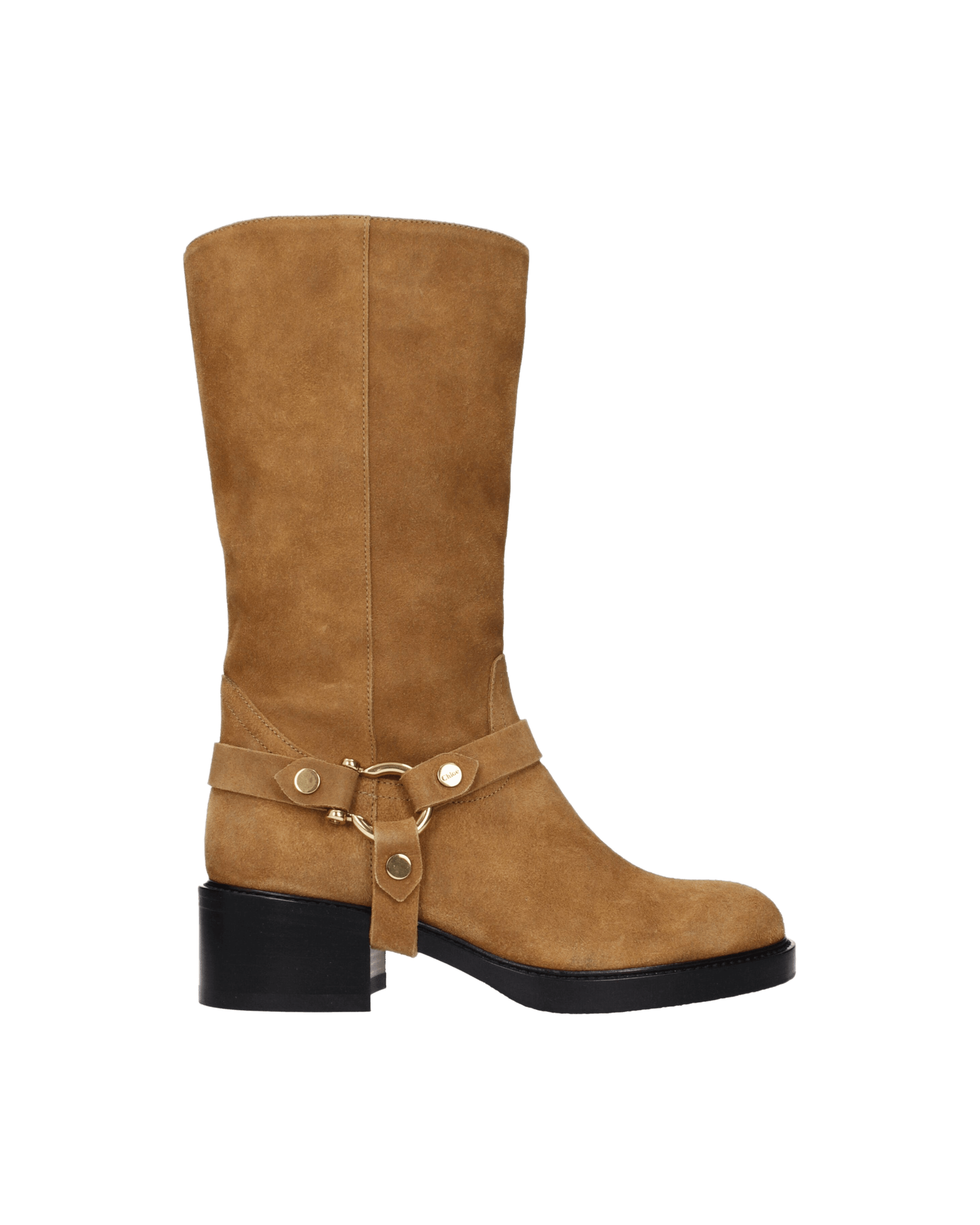 Chloé Brown Leather Ankle Boots Glam Steals