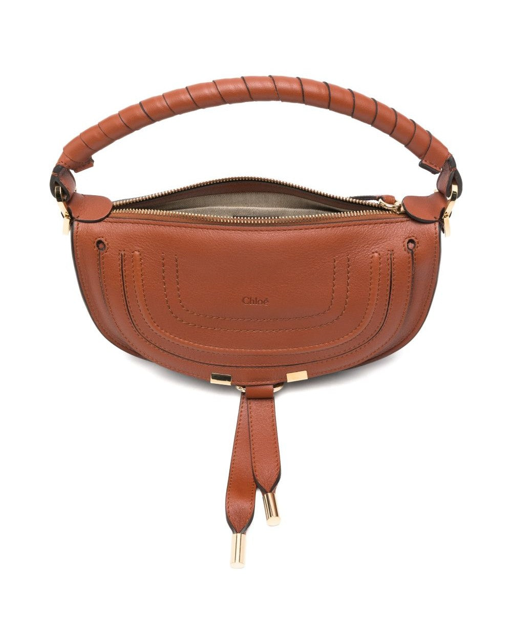 Chloé Brown Leather Bag Shoulder