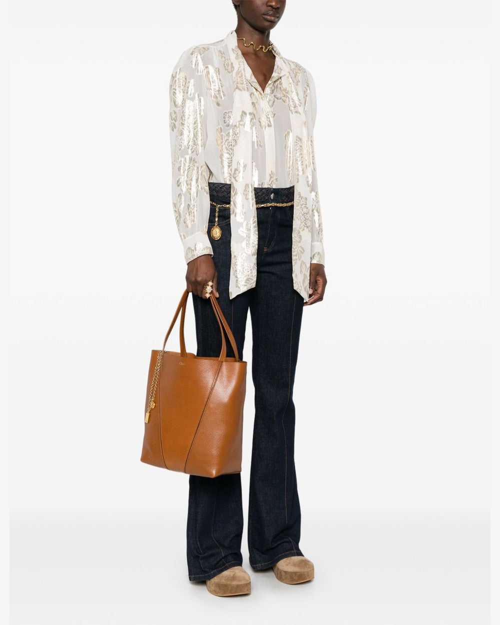 Chloé Brown Leather Bag Glam Steals