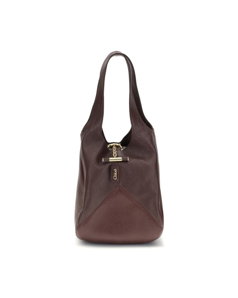 Chloé Brown Leather Buffalo Shoulder Bag Glam Steals