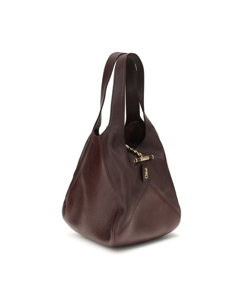 Chloé Brown Leather Buffalo Shoulder Bag Glam Steals