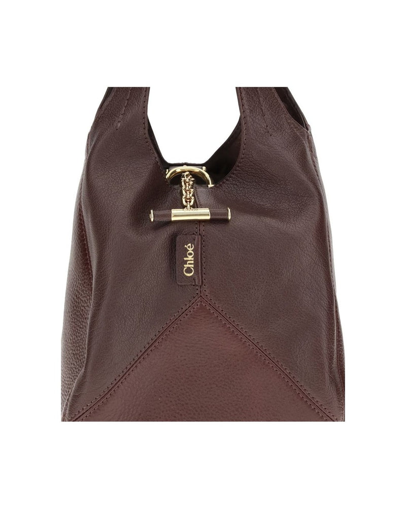 Chloé Brown Leather Buffalo Shoulder Bag Glam Steals
