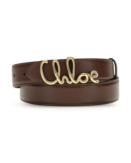 Chloé Brown Regular Belt Glam Steals