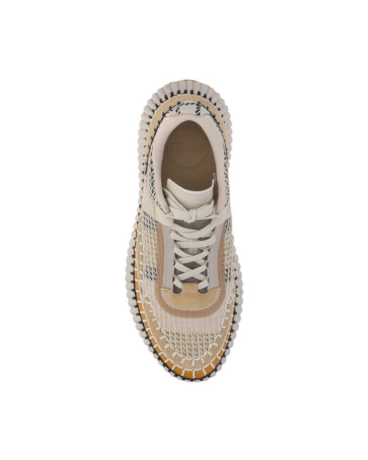Chloé Brown Rubber Sneakers Glam Steals