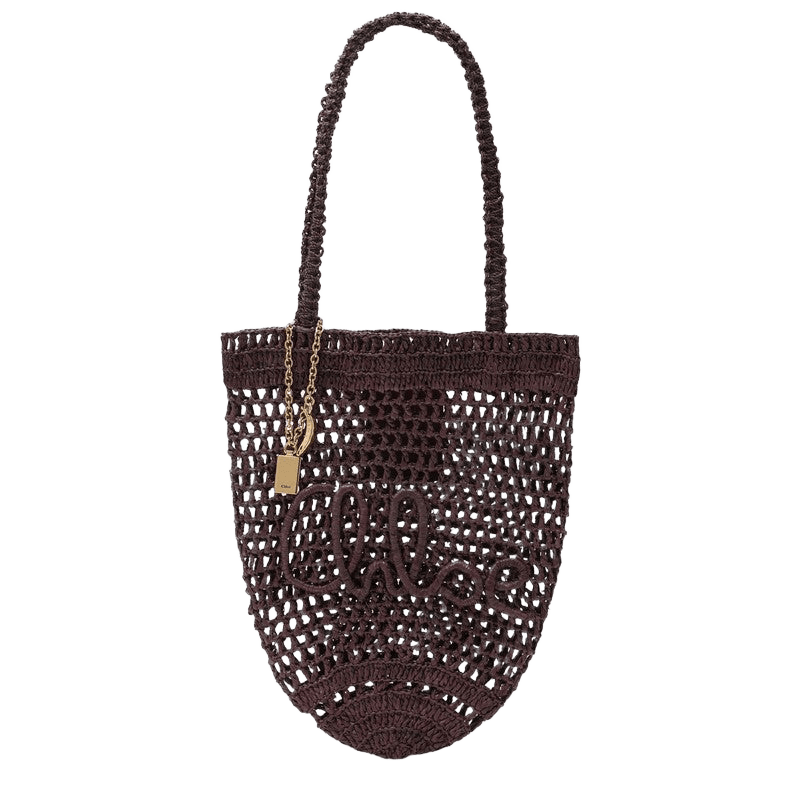 Chloé Brown Small Summer Banana Tote Bag Glam Steals