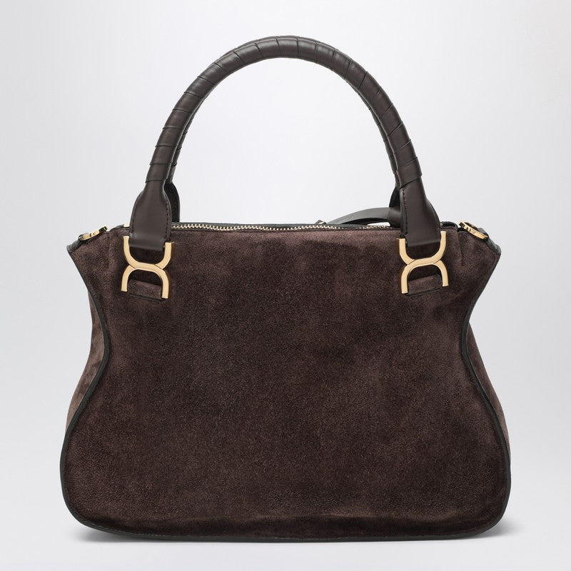 Chloé Brown Suede Leather Handbag Glam Steals