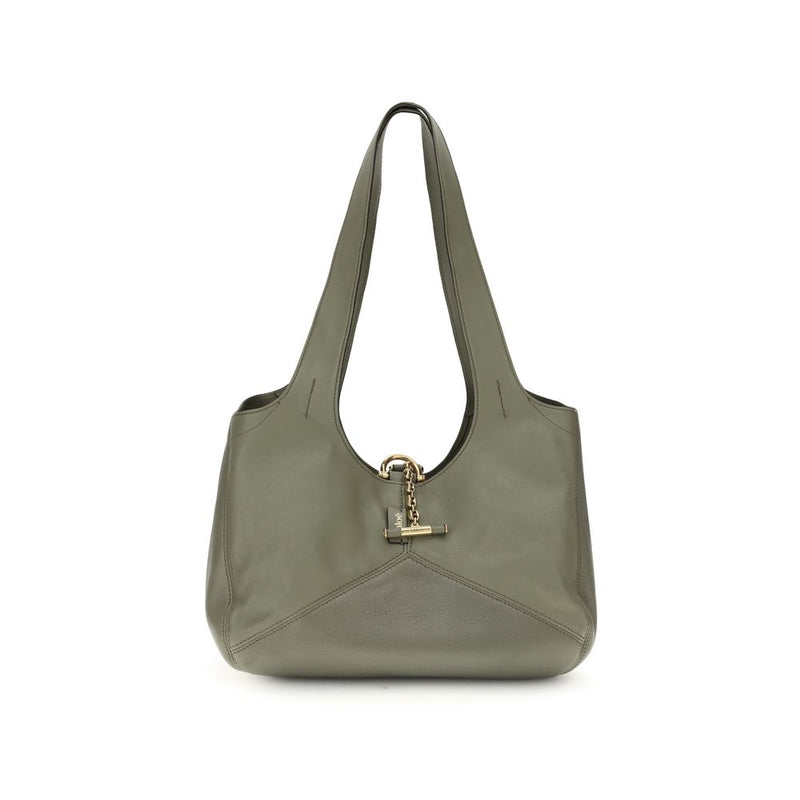 Chloé Calf Leather Bos Taurus Shoulder Bag Glam Steals