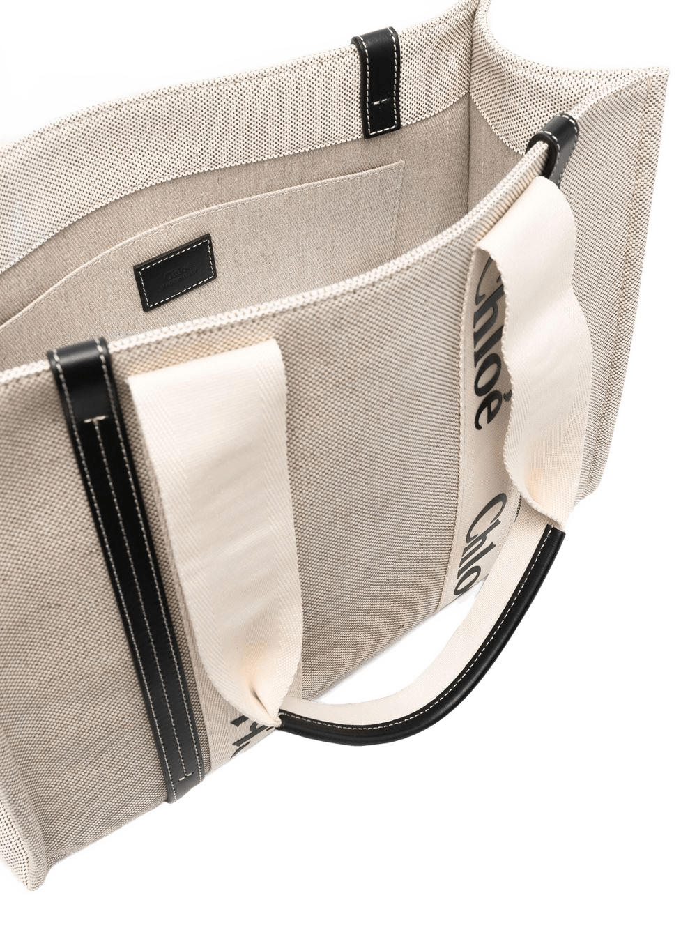 Chloé Canvas Woody Medium Tote Bag Glam Steals