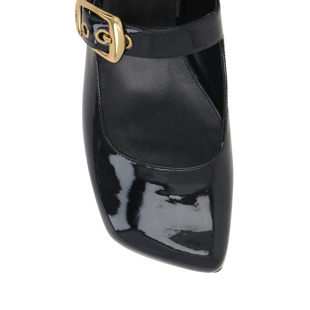 Chloé Chloè Mary-Jane Polly Ballerina Flats Glam Steals