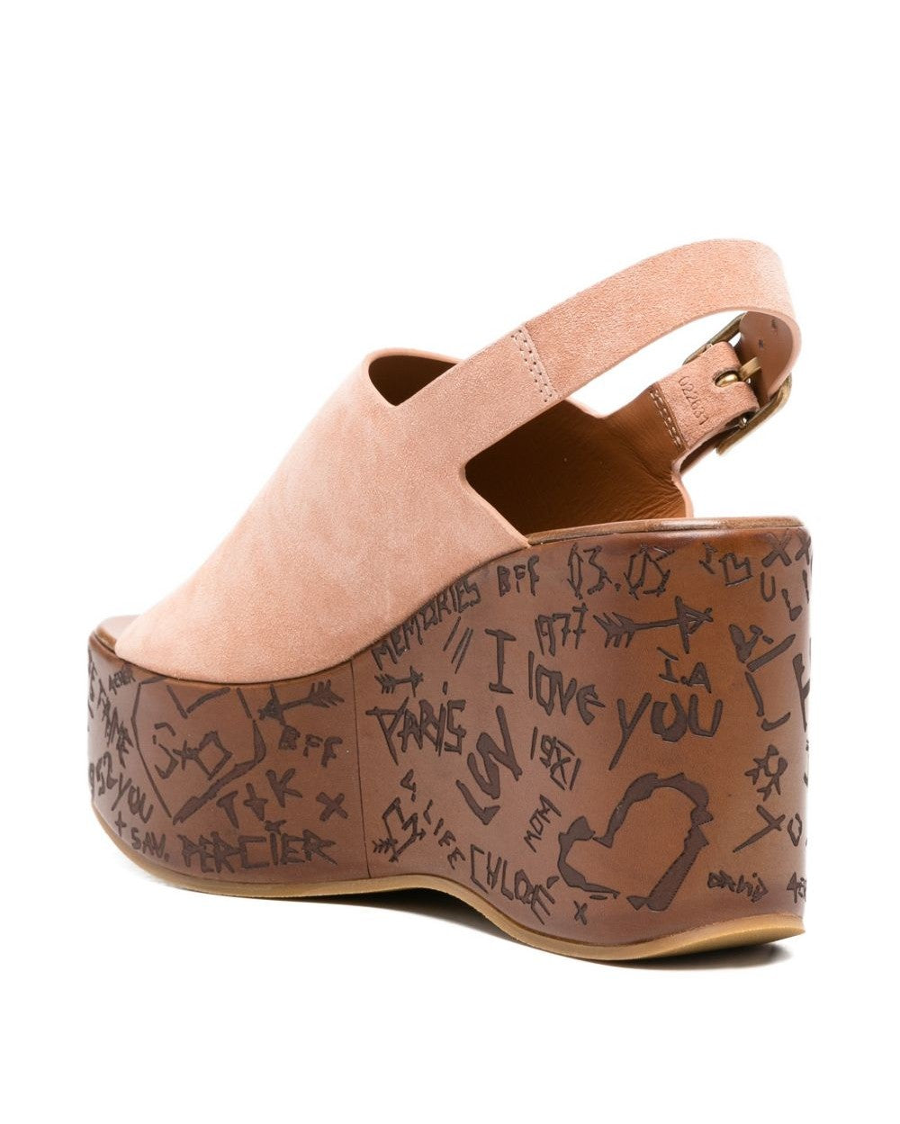 Chloé Maxime Wedge Sandals Glam Steals