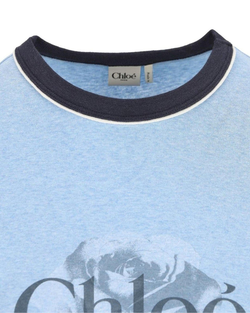 Chloé Chloè T-shirts and Polos Blue Glam Steals