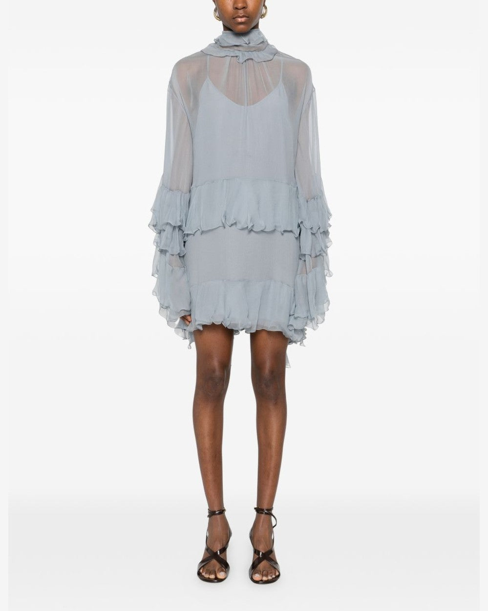 Chloé Clear Blue Dress Glam Steals