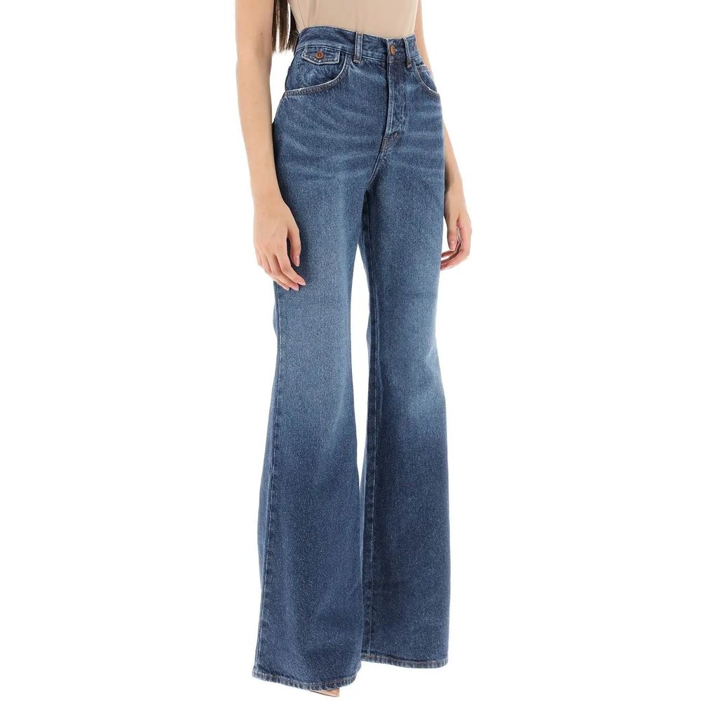 Chloé Cotton Merapi Denim Jeans Glam Steals
