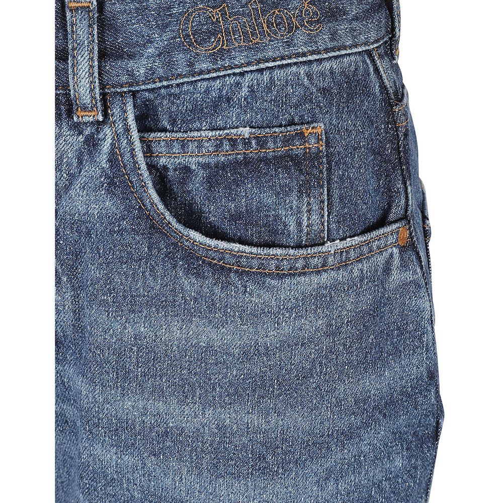 Chloé Cotton Merapi Denim Jeans Glam Steals