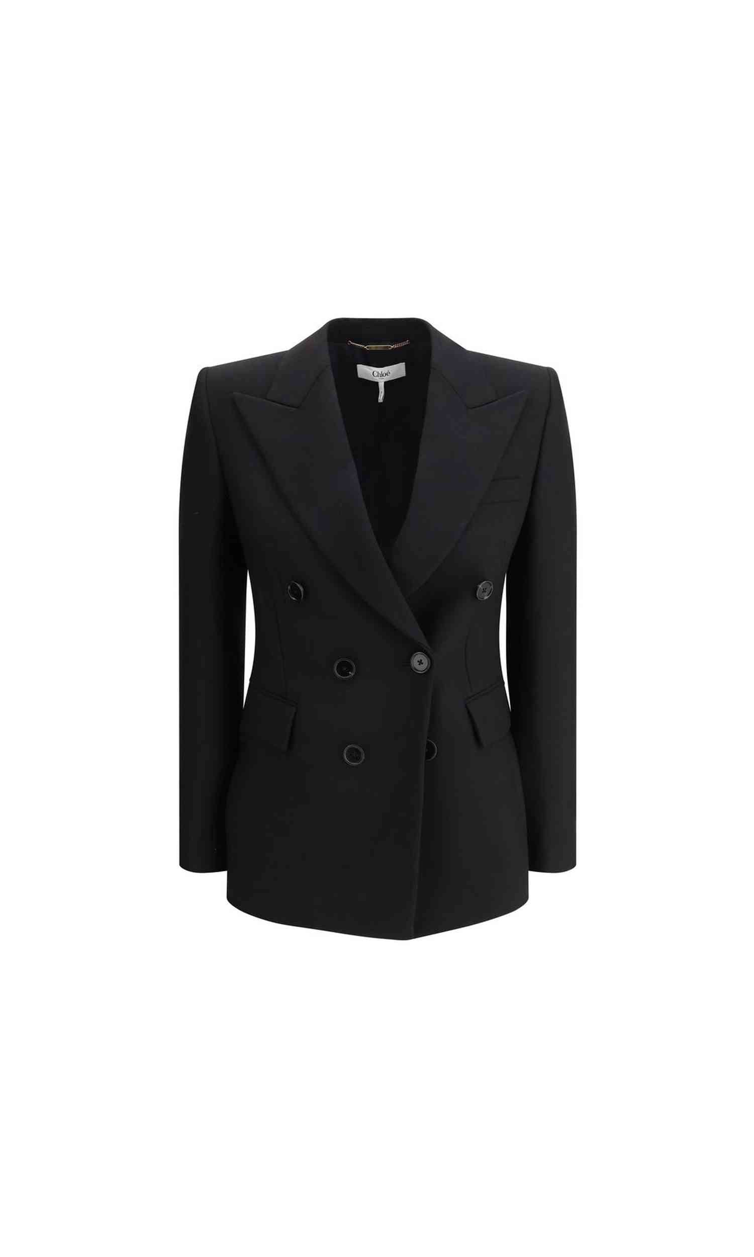 Chloé Double-Breasted Blazer Glam Steals