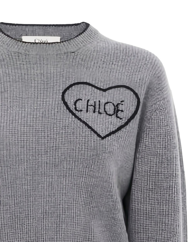 Chloé Dove Grey Sweater Glam Steals