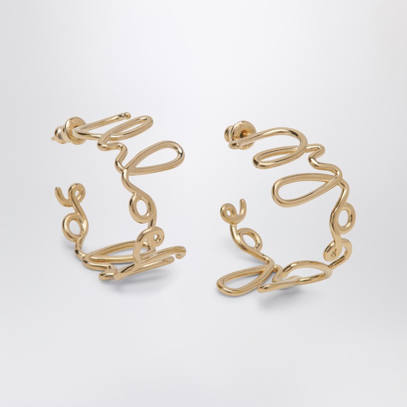 Chloé Gold Iconic Earrings Glam Steals