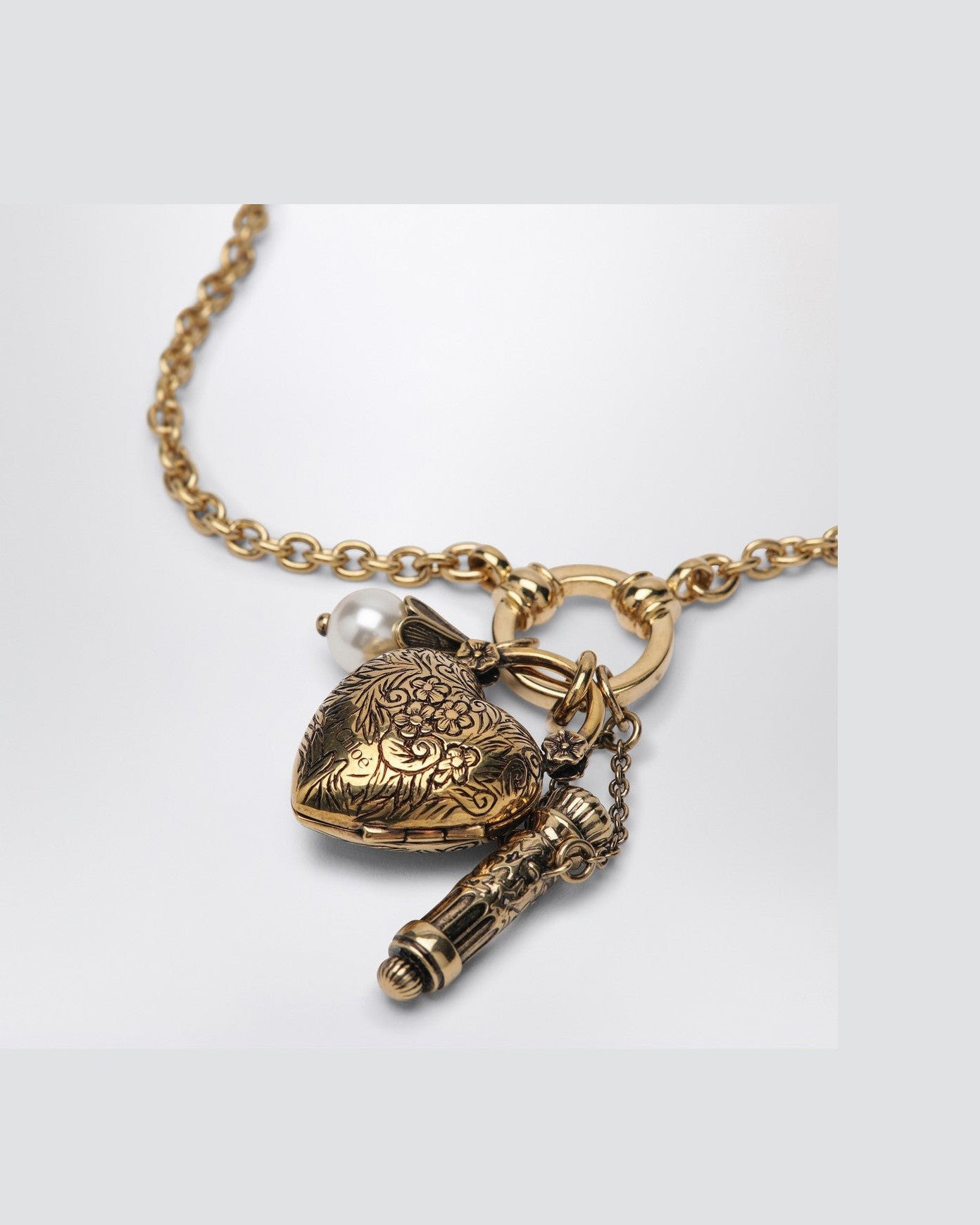 Chloé Gold Vintage Brass Chteau Treasures Choker Glam Steals