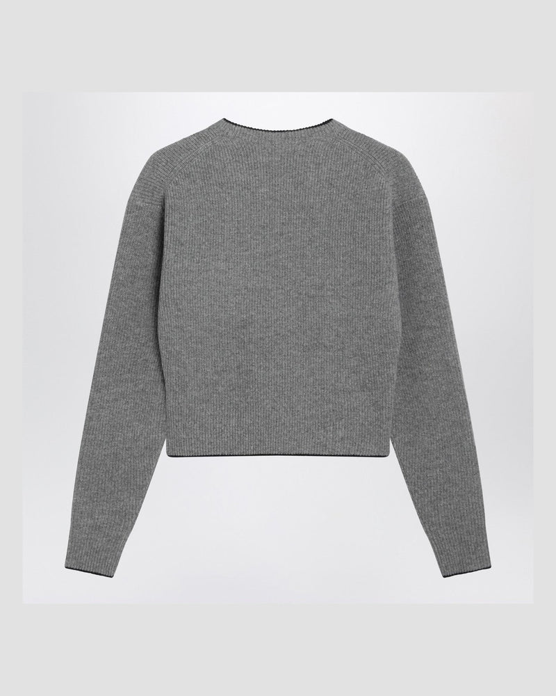 Chloé Gray Wool Cashmere Sweater Glam Steals