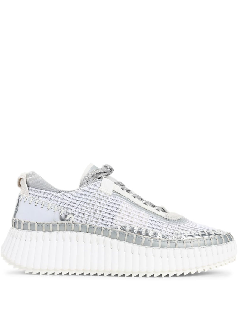 Chloé Grey Sneakers Glam Steals