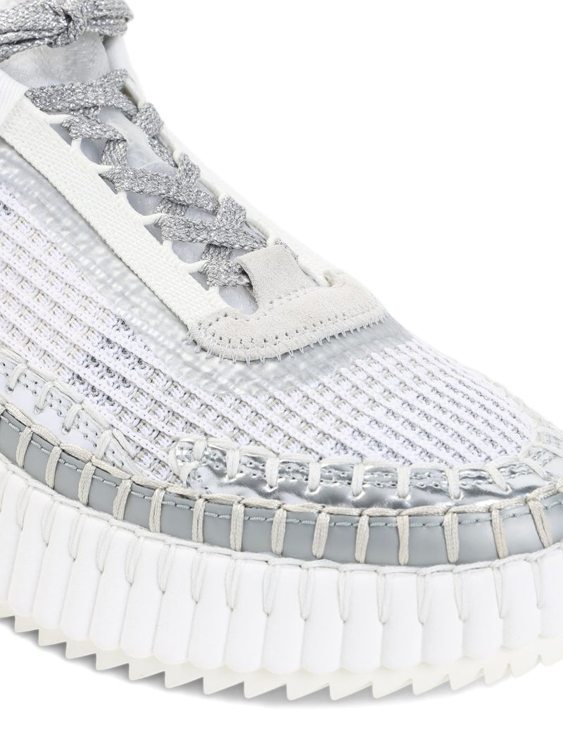 Chloé Grey Sneakers Glam Steals