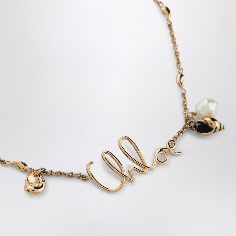 Chloé Iconic Necklace with Shells Charms Glam Steals